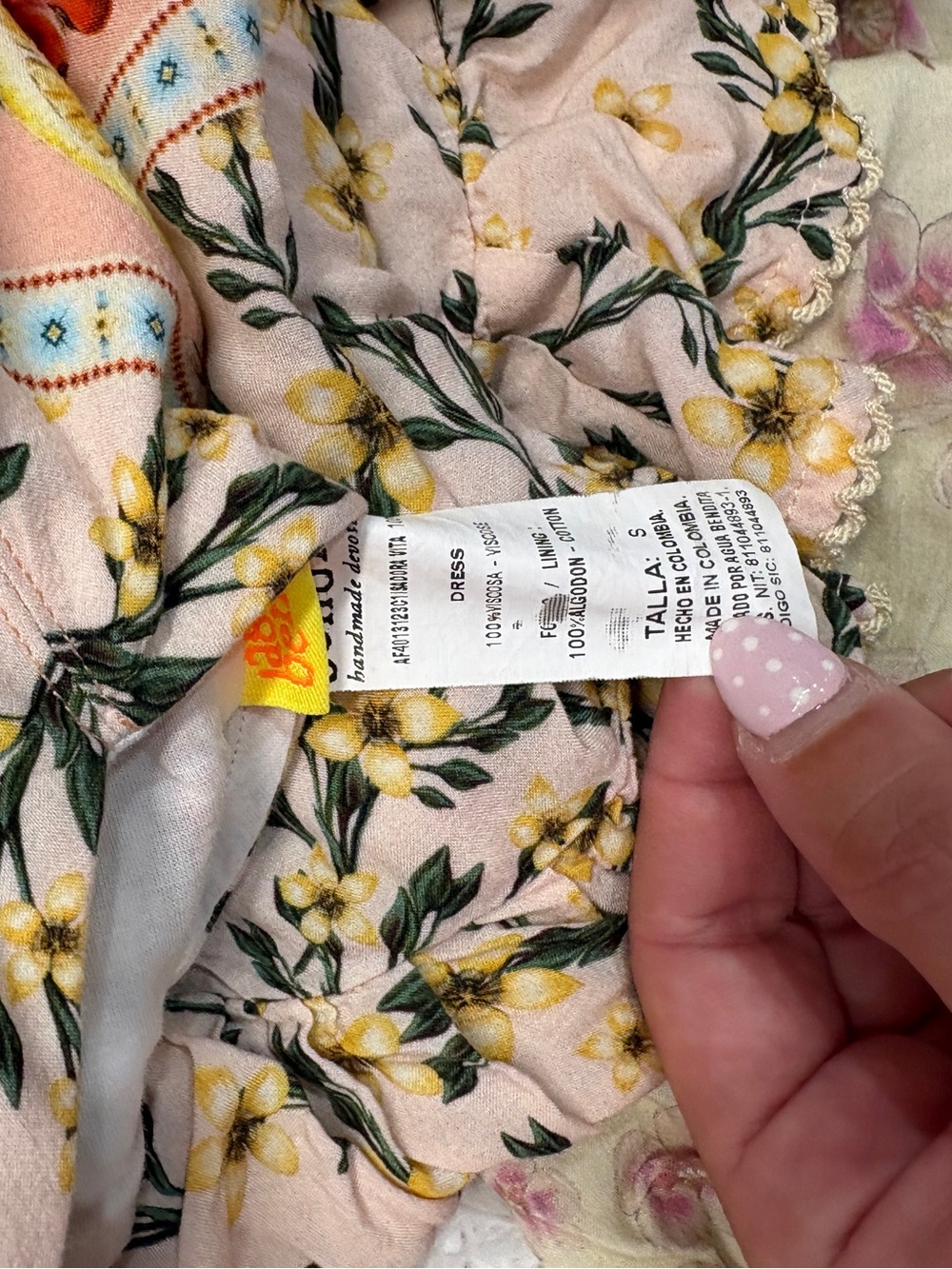 Agua Bendita Isadora Vita Dress in Multi - Picture 6 of 6